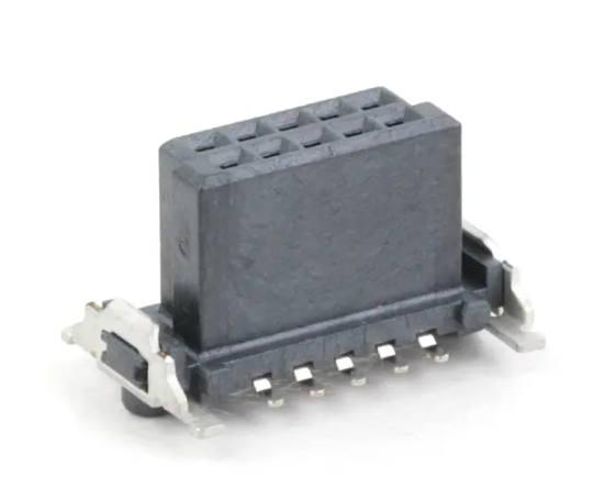 Female Rugged High Speed Connector Pitch 1.27mm SMC Type-B SMT Type PCB Board To Board Connectors