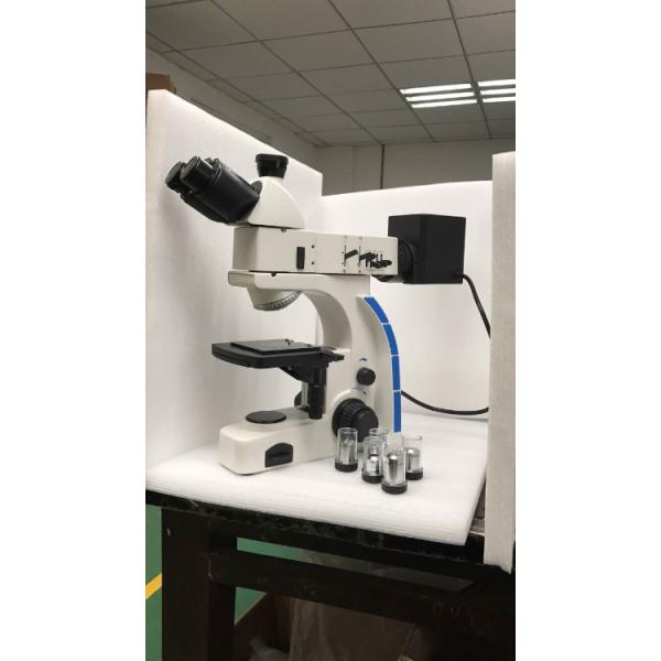 Upright Binocular Metallurgical Microscope With Reflective And Transmitted Light