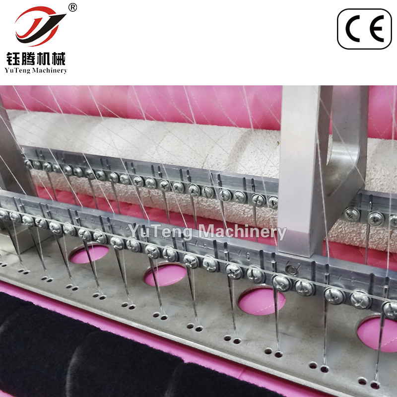 Factory Use Computerized Automatic Shuttle Multi Needle Quilting Machine For Making Garments Home Textile Product