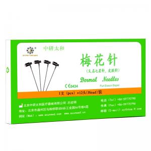 Quality Skin Bloodletting Plum Blossom Needles For Hair Loss Zhongyan Taihe Dermal Hammer for sale