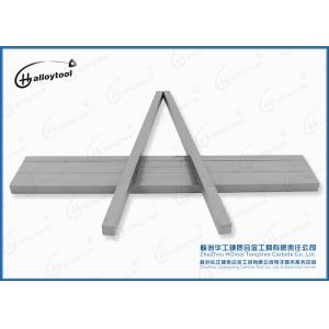 Quality Rectangle Flat Tungsten Carbide Strips Non - Magnetic With Rough Grinding Surface for sale