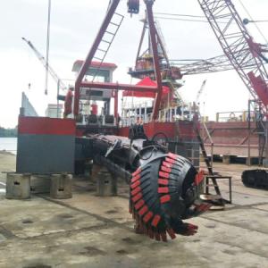 Buy cheap 18inch 2500m3 Desilting Machine River Dredger For Sale With Cutter Head from wholesalers