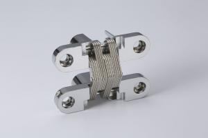 Quality Silver Stable Hidden 180 Degree Hinge , Household Heavy Duty Hidden Hinges for sale
