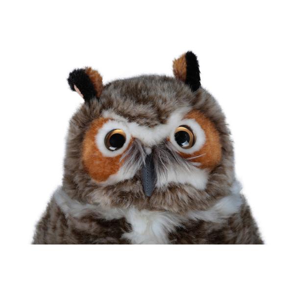 Eco Friendly Owl Stuffed Animal Customized Color For House Decoration