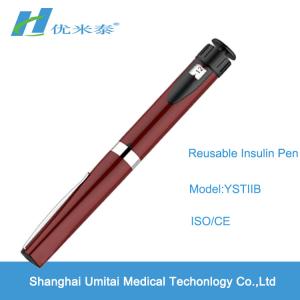 China Metal Case Replaceable Insulin Pen Needles , Diabetes Injection Pens 3ml Fill Volume on sale