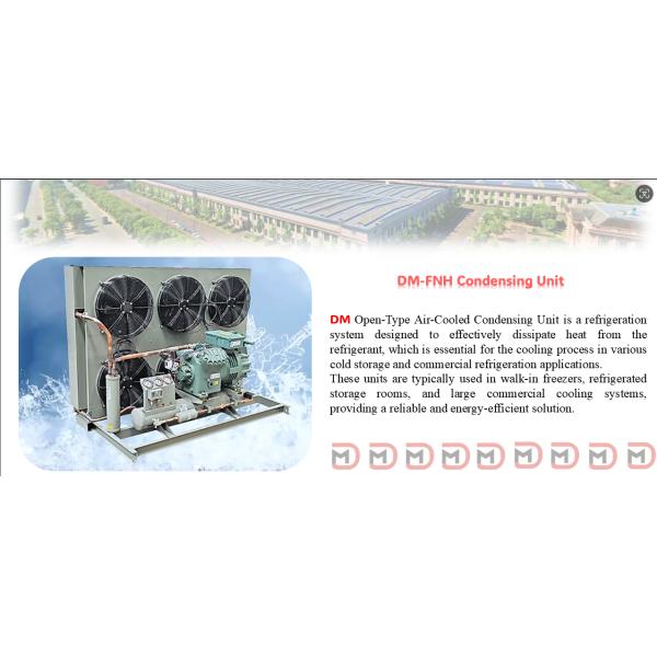 Industrial Cold Room Condensing Unit with good quality compressor for cold room walk in cooler