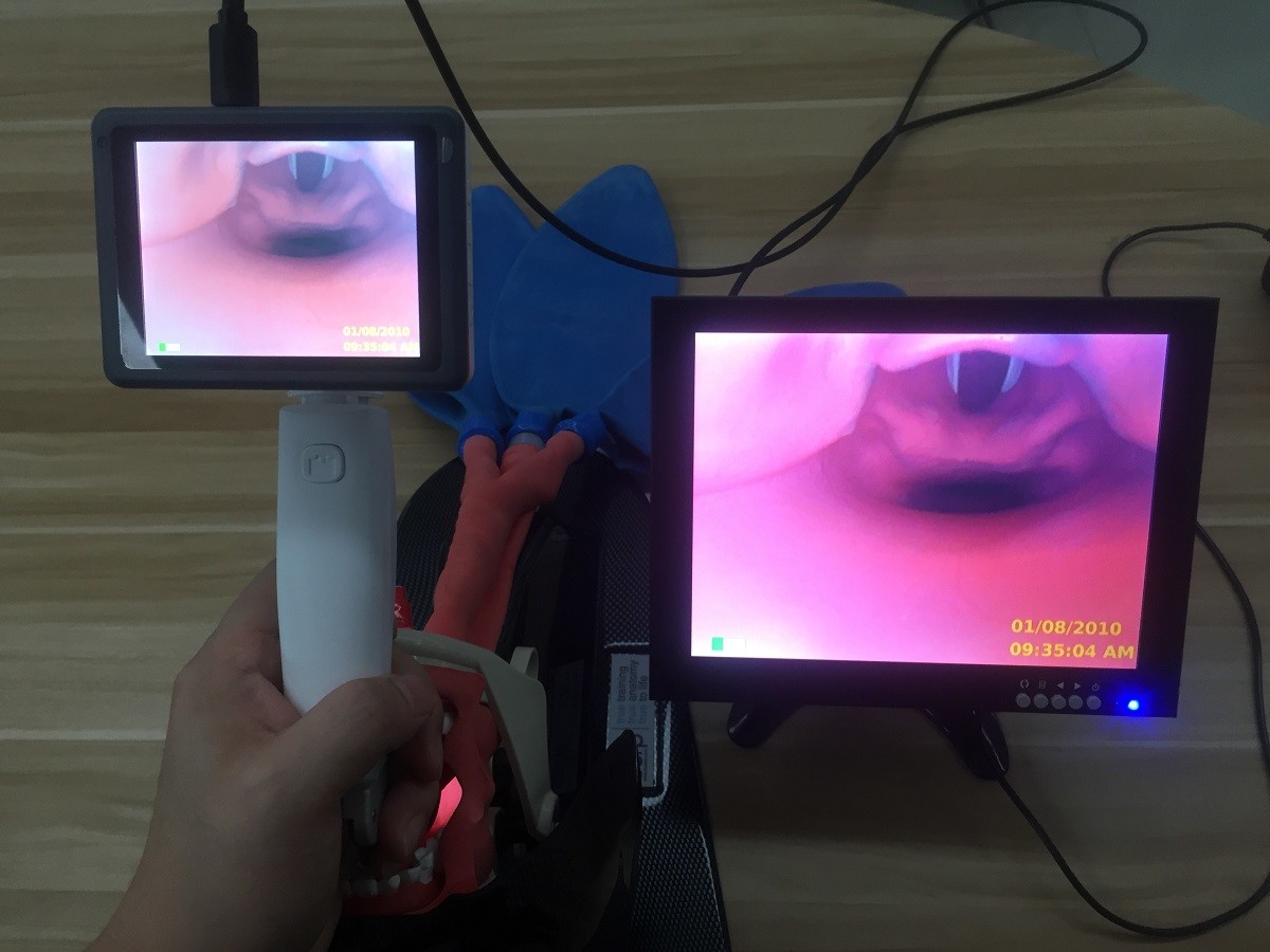 316 medical stainless steel reusable blades Video laryngoscope