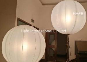 China Pearl 160 Inflatable Lighting Decoration , White Color Blow Up Light For Wedding Decoration on sale