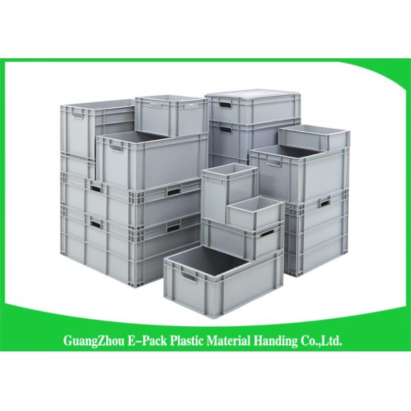 Virgin PP Plastic Stacking Boxes Light Weight , Large Plastic Storage Containers