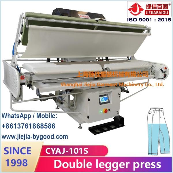 Automatic Steam Press Machine Trousers Side Seam Ironing Garment Pressing Machine