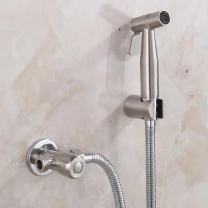 Quality stainless steel portable toilet bidet bathroom sprayer for sale