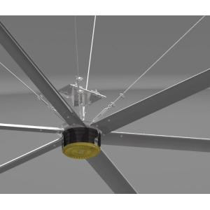 Quality Aluminum Hvls High Volume Low Speed Ceiling Fans Residential for sale