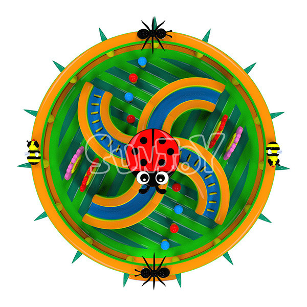 EN14960 Bugs Inflatable Play Park For Commercial Activities