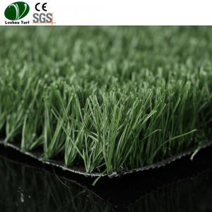 China Plastic Artificial Grass Carpet / Court Natural Faux Grass Outdoor Carpet For Soccer on sale