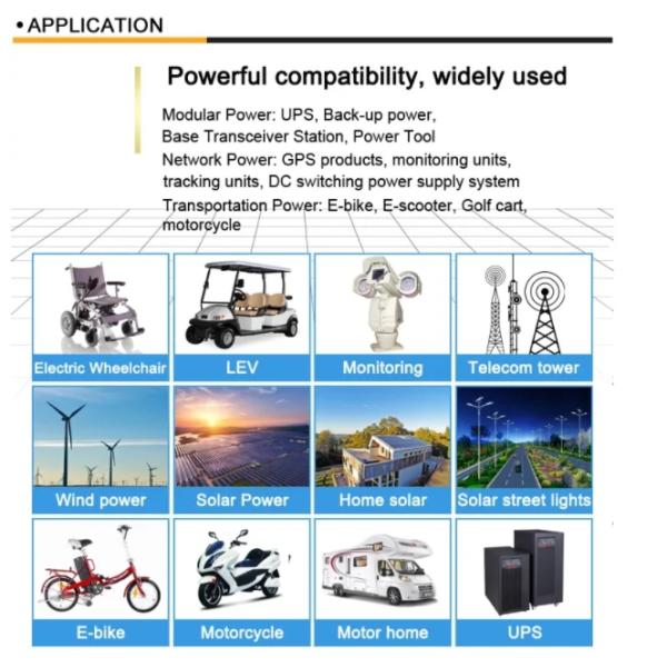 3.2V 52Ah Lithium Deep Cycle Battery Prismatic Lifepo4 Rechargeable Batteries