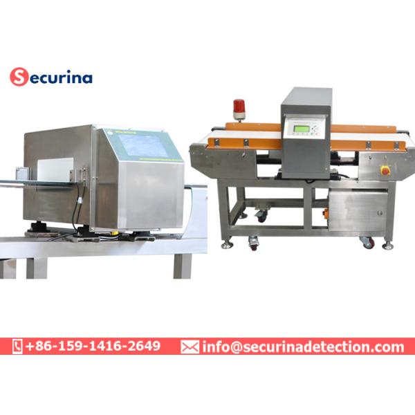 Belt Conveyor Food Grade Metal Detectors Waterproof For Food Detection Industry