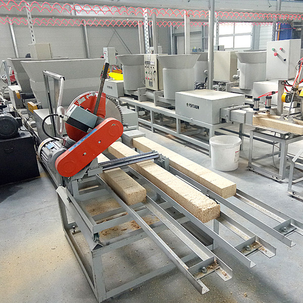 Sawdust Pressed Wood Pallet Block Production Line Machine