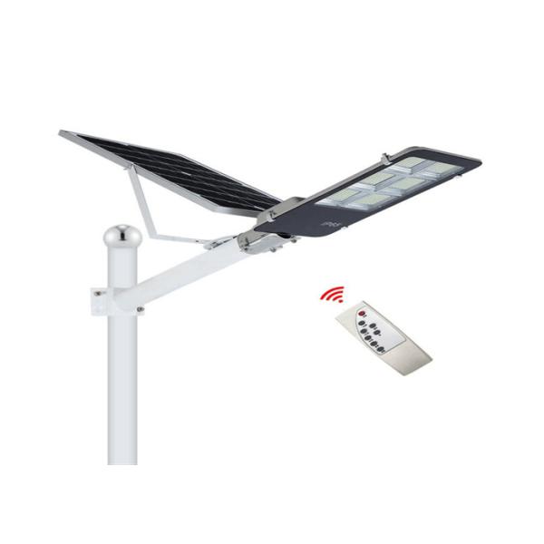 200W Led Solar Powered Street Light SMD with Remote Control Polysilicon Solar Panel