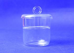 High Strength Melting Crucible , Fritted Glass Crucible Excellent Thermal Shock Stability