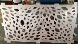 Quality Perforated Aluminum Composite Panel with Rectangle Perforation Shape for sale