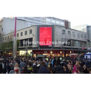 Quality Full Color Outdoor Advertising LED Display 12mm Pixel Pitch on Building for sale