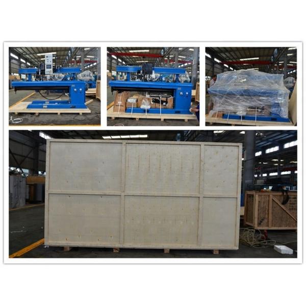 Stainless Steel Longitudinal Seam Welder 380V Straight Weld Seam Machine For Metal Pipeline