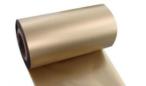 Quality Printer ribbon type metallic gold 95mm*150m thermal transfer ribbon for sale