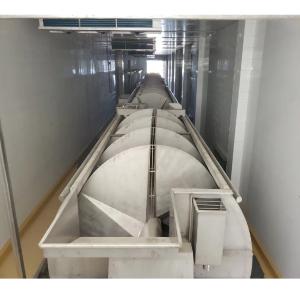 380V Poultry Butcher Machine Spiral Chicken Chiller Machine Customized
