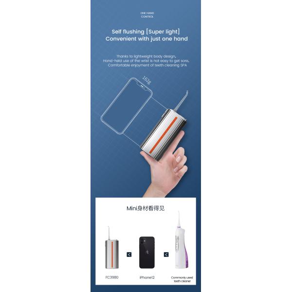 Unique Design Metal Travel Oral Irrigator Business Man Daily Usage