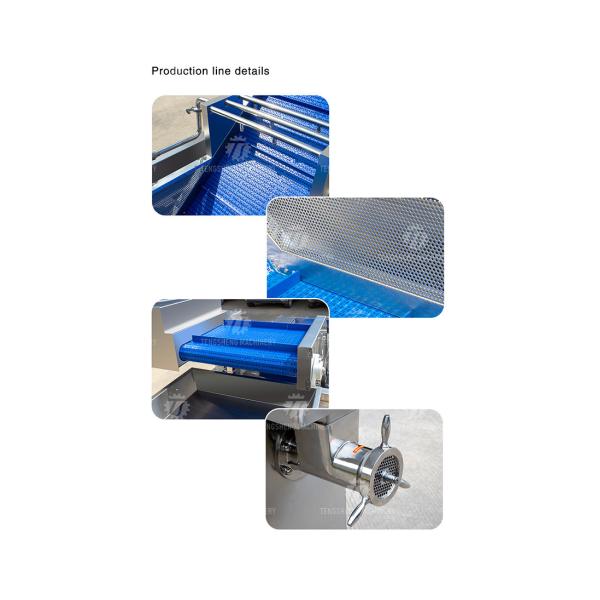 600KG/H Multifunctional Meat Processing Machine Washing And Grinding