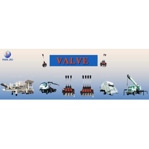 Hydraulic Control Valves 40Liters Directional Manual Valves Trackloader Hydraulic Systems Thread Size G1/2