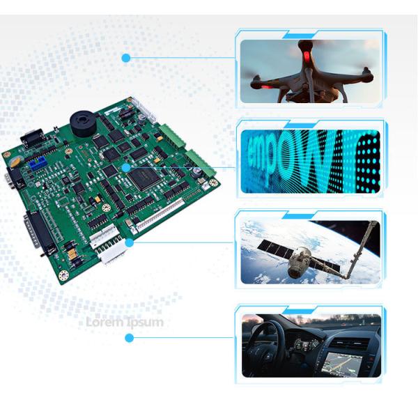 Fast PCBA SMT Printed Circuit Board Assembly 1.5mm 1oz