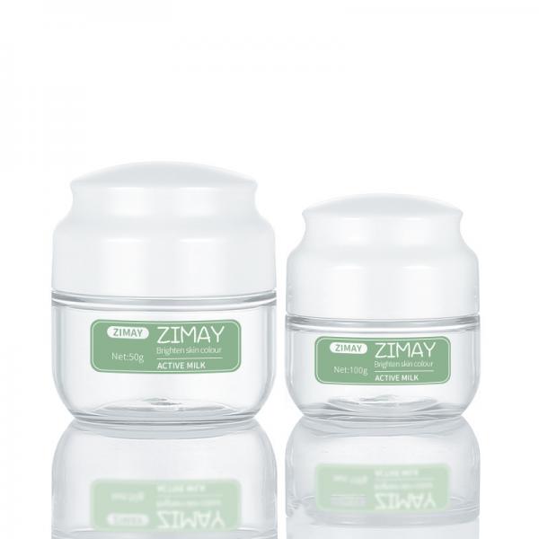 Refillable Empty Cosmetic Containers , Reusable Biodegradable Plastic Jars