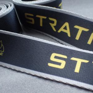 Quality Customized Non Elastic Embroidered polyester webbing straps for sale
