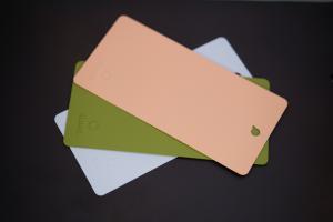 Quality Decorative Thermoset Powder Coating , Light Color Thin Film Dry Powder Coating for sale