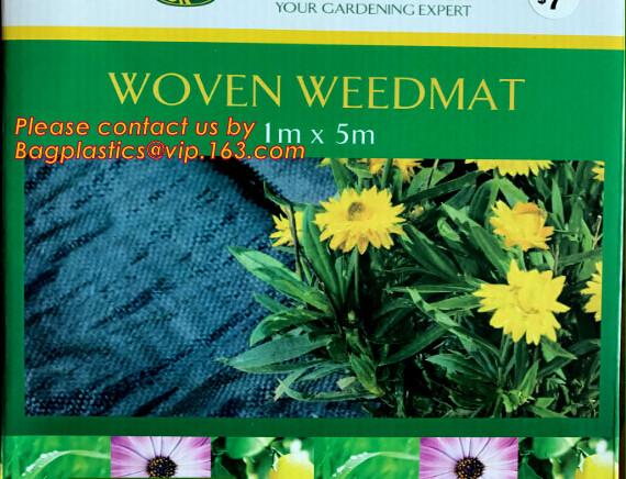 China Supplier Anti Weed Mat Weed Control Mat 100gsm PP Landscape Fabric Weed Barrier,Weed block mat keep damp and tempe