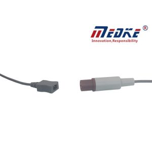 Quality Dual Pin HP MEDKE Medical Temperature Probe Adapter for sale