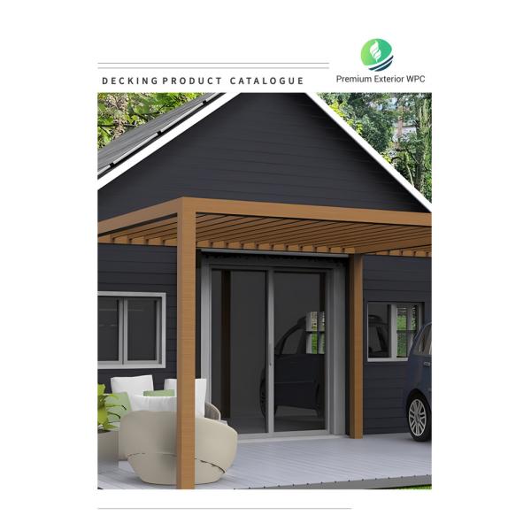 Landspcape WPC Decking Panel Boards High Strength Waterproof