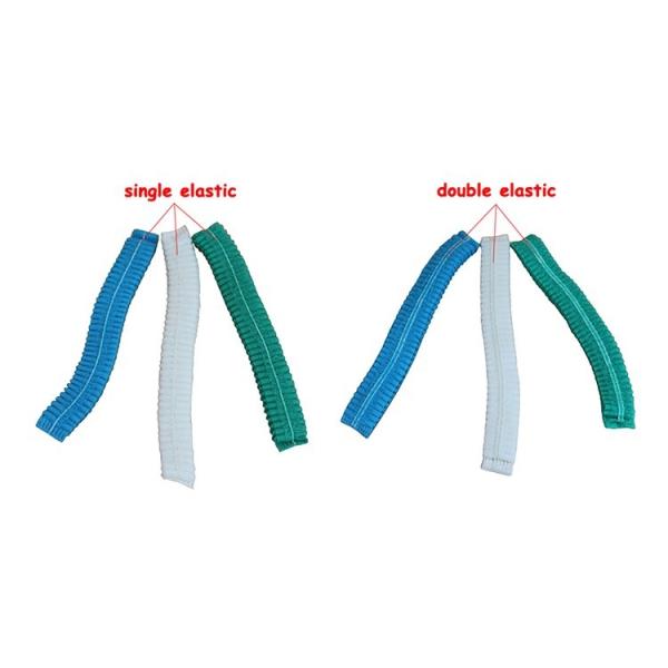 Non Woven Disposable Dust Strip Cap Round Head Cover