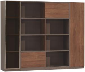 Quality MFC Panel Wooden Office File Cabinet Decorative  L800*W416*H1800mm for sale
