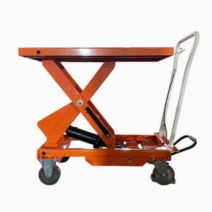 Quality Mini Smart Single Scissor Lift Table Portable 750kg Max Height 39.37in for sale