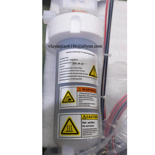 Semiconductor Chemical Inline PFA Fluid Heater Fast Response 220V 3.5KW