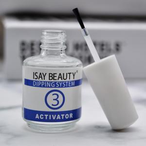 China Non-toxic dip powder base coat top coat acrylic nail sticker kit nail dipping liquid on sale