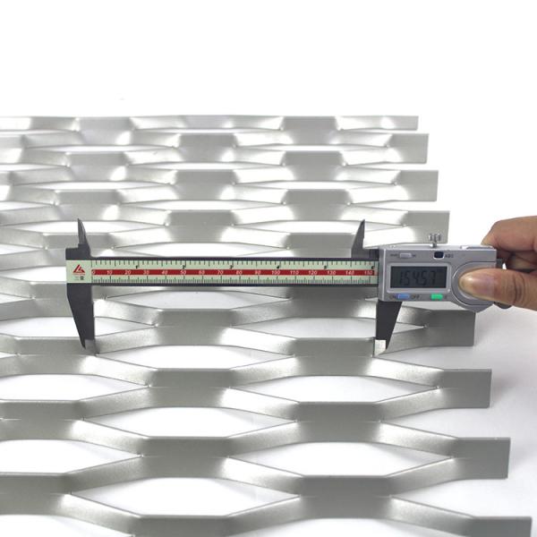 Diamond Aluminum Window Screen Expanded Wire Mesh Decorative Woven