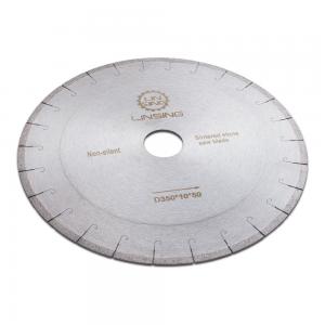 Quality High Frequency Brazed Diamond Saw Blade D350mm for Cutting Dekton Marble Efficiently for sale
