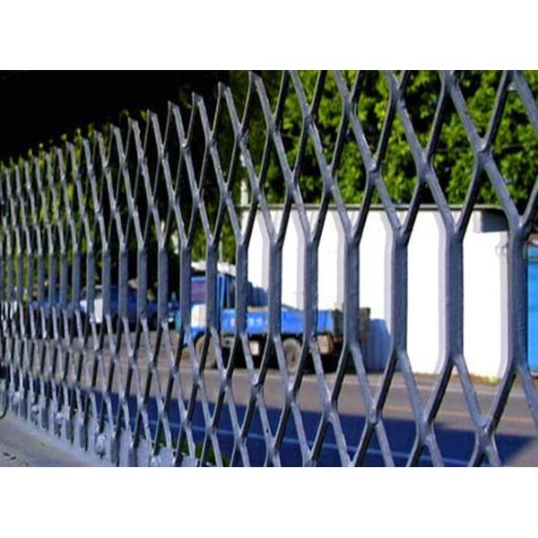 Expanded Metal Security Fence 3-5mm Thick Anti-Climb Diamond Mesh
