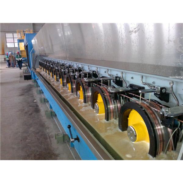 High Performance Copper Wire Drawing Machine Half Immersion Type With Annealing
