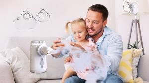 Quality 1.2W Energy Saving Medical Mesh Nebulizer with Adjustable Atomization for sale