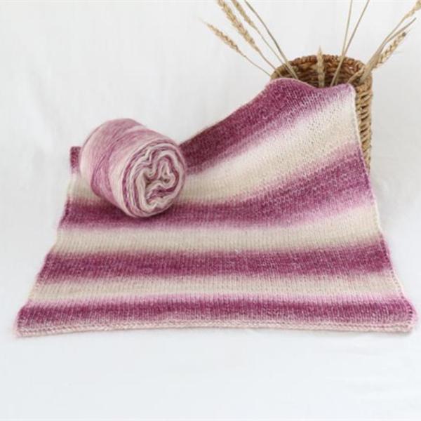 Skein Ball MultColors Cake Sequin Yarn 10% Wool Fancy Yarn For Crochet Knitting