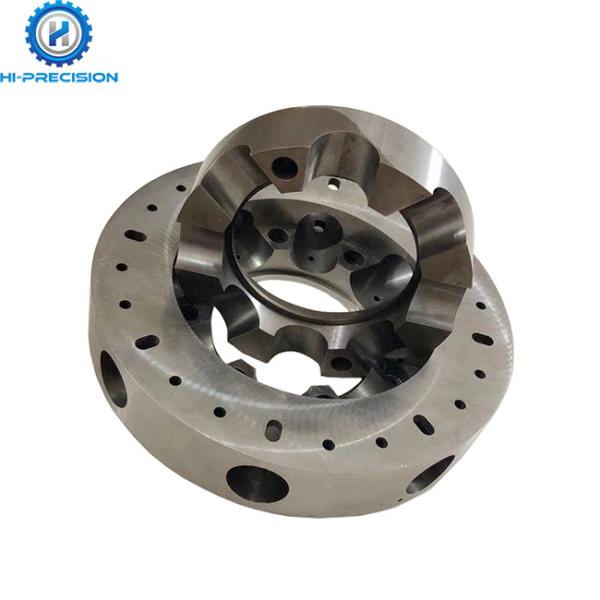 Aluminum Alloy Anodized Flange Nut CNC Milling Machined
